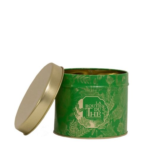 BOITE À THÉ VERTE LA ROUTE DU THÉ