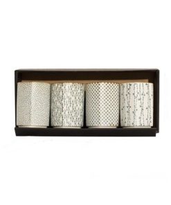 COFFRET DE 4 VERRES À THÉ AIKA