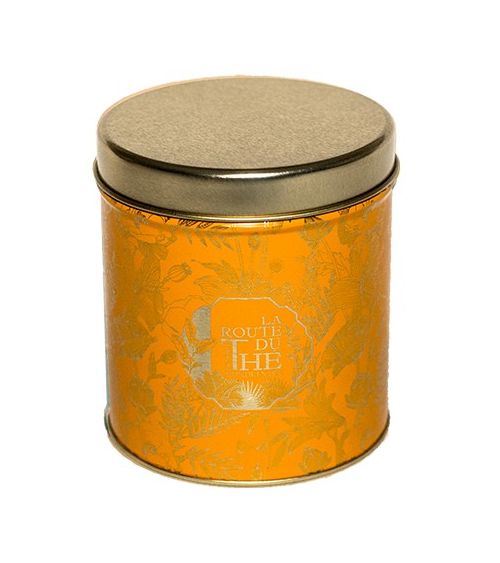 GRANDE BOITE À THÉ ORANGE LA ROUTE DU THÉ – Image 2