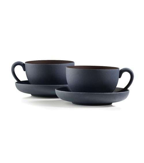 NAGOYA DUO DE TASSES ET SOUCOUPES