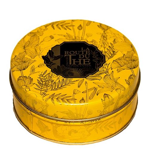 PETITE BOITE À THÉ JAUNE LA ROUTE DU THÉ – Image 2