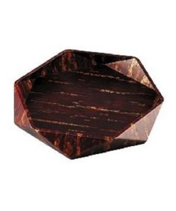 PLATEAU À THÉ EN BOIS DE CERISIER