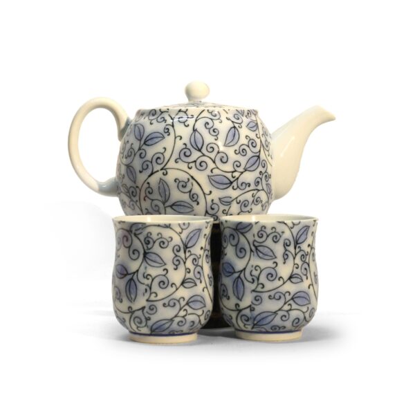 THÉHIÈRE ET DEUX TASSES – ARABESQUE