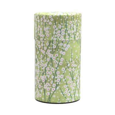 Boîte Washi - Green Cherry Blossom